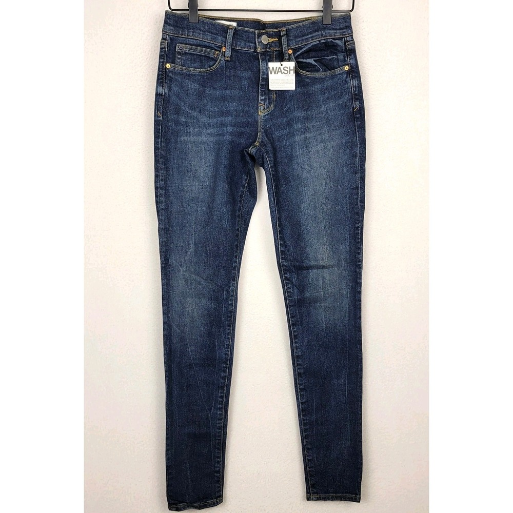 NWOT GAP 1969 Legging Jeans Women's 28/6L Washed Ink Skinny Stretch
